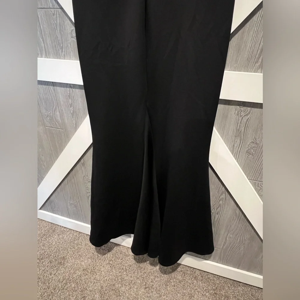 044. NEW Black Plus Size Mermaid Sleeveless Gown Formal Evening Dress 2X - Picture 7 of 7